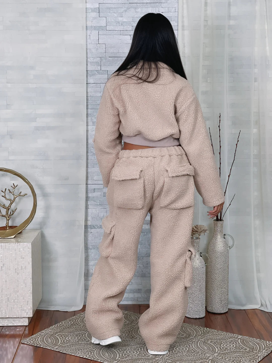 North Side Sherpa Pants Set