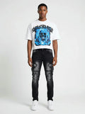 Faithful Cross Patch Jeans