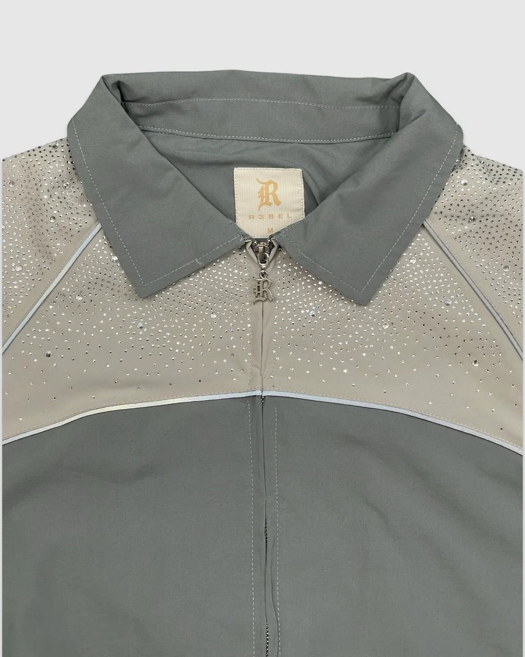 Mr. Nice Guy Rhinestone Two Toned Tracksuit