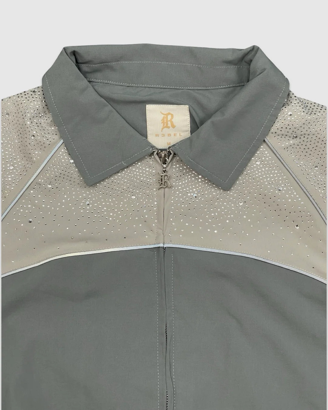 Mr. Nice Guy Rhinestone Two Toned Tracksuit