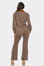 A Vibe Ribbed Pants Set