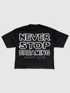 Party Club Graphic Cropped Tee