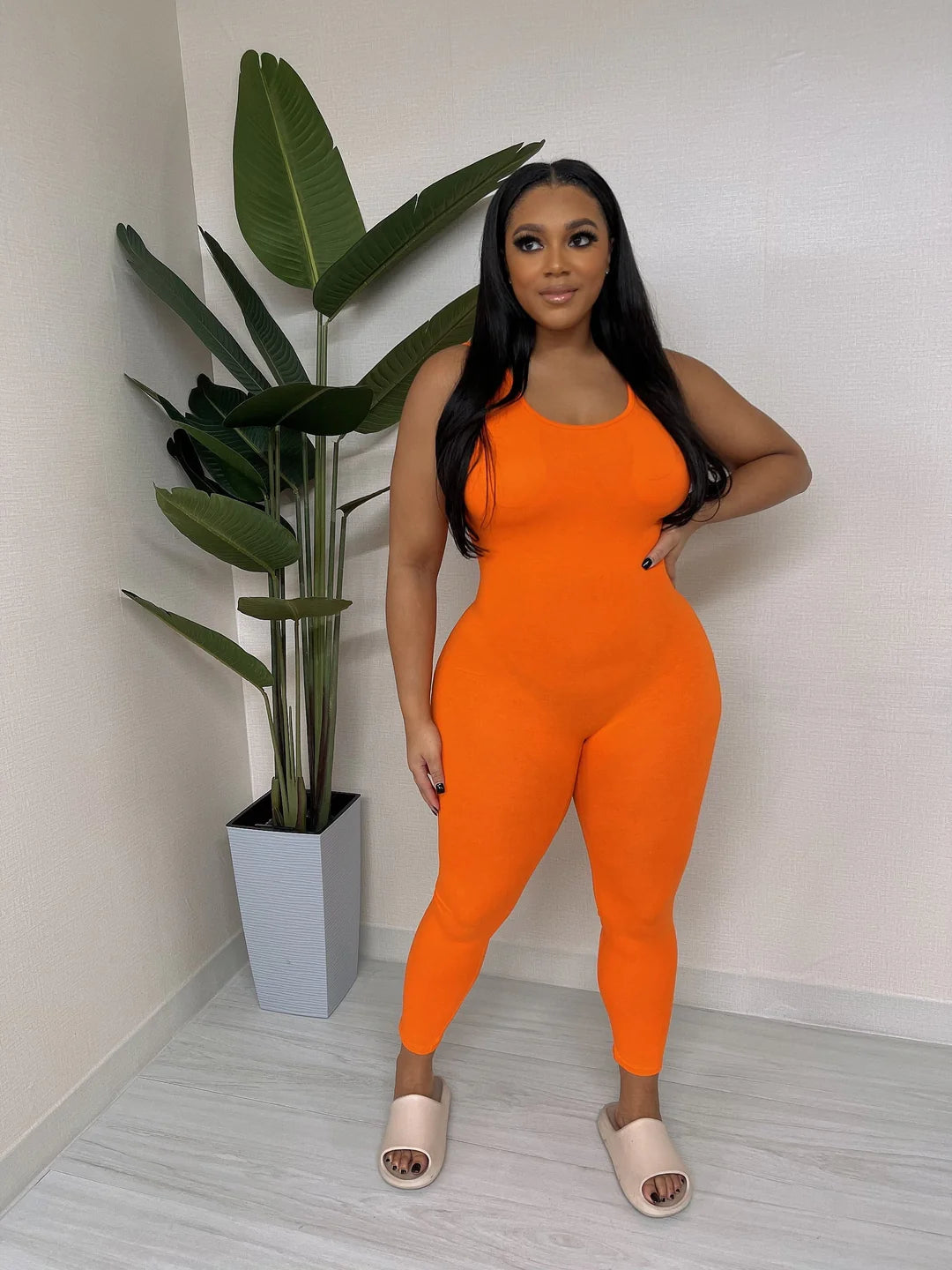 All On Me Low Back Jumpsuit