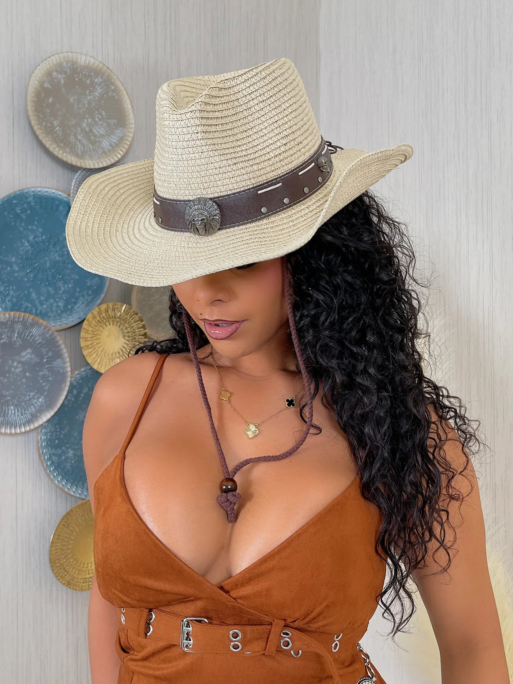 Rodeo Cowboy Trim Hat