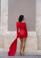 Eye Candy One Shoulder Mini Dress