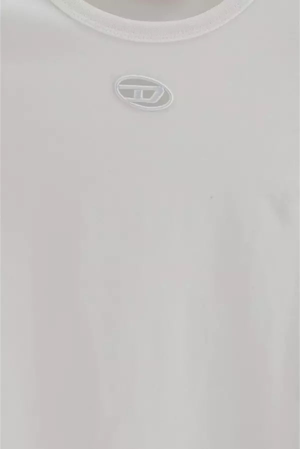 Diesel White Cotton Shirt