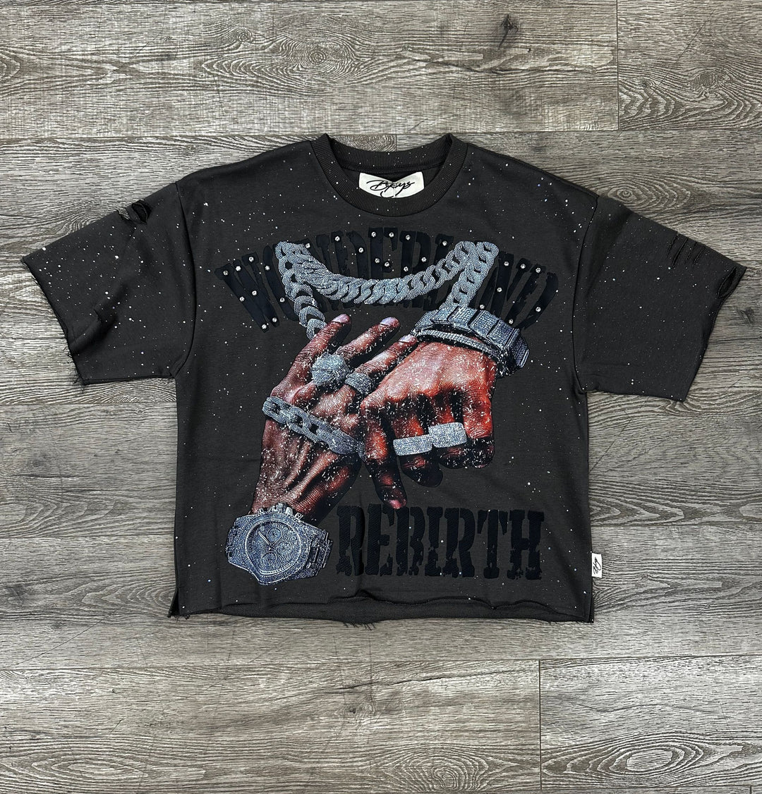 Rebirth Cropped Graphic Tee