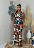 Hidden Island Printed Jumpsuit