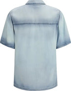 DIESEL Lyocell Blue Shortsleeved Shirt