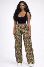 Amerie Cherry Blossom Camo Pants