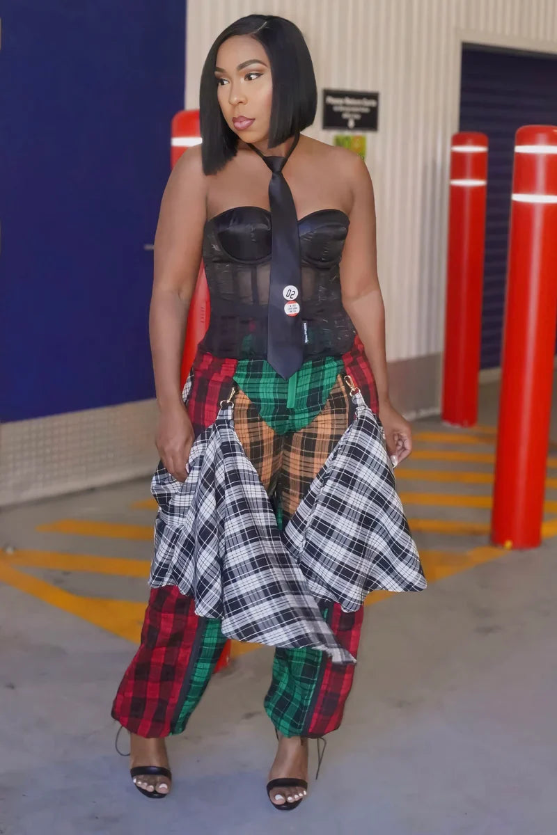 Checkmate Plaid Jogger Pants