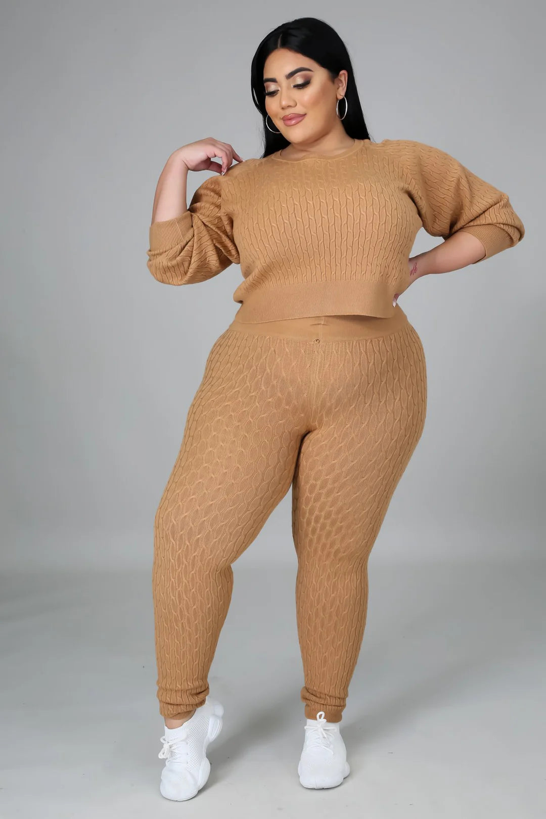All Together Knit Set (Plus Size)
