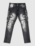 Faithful Cross Patch Jeans