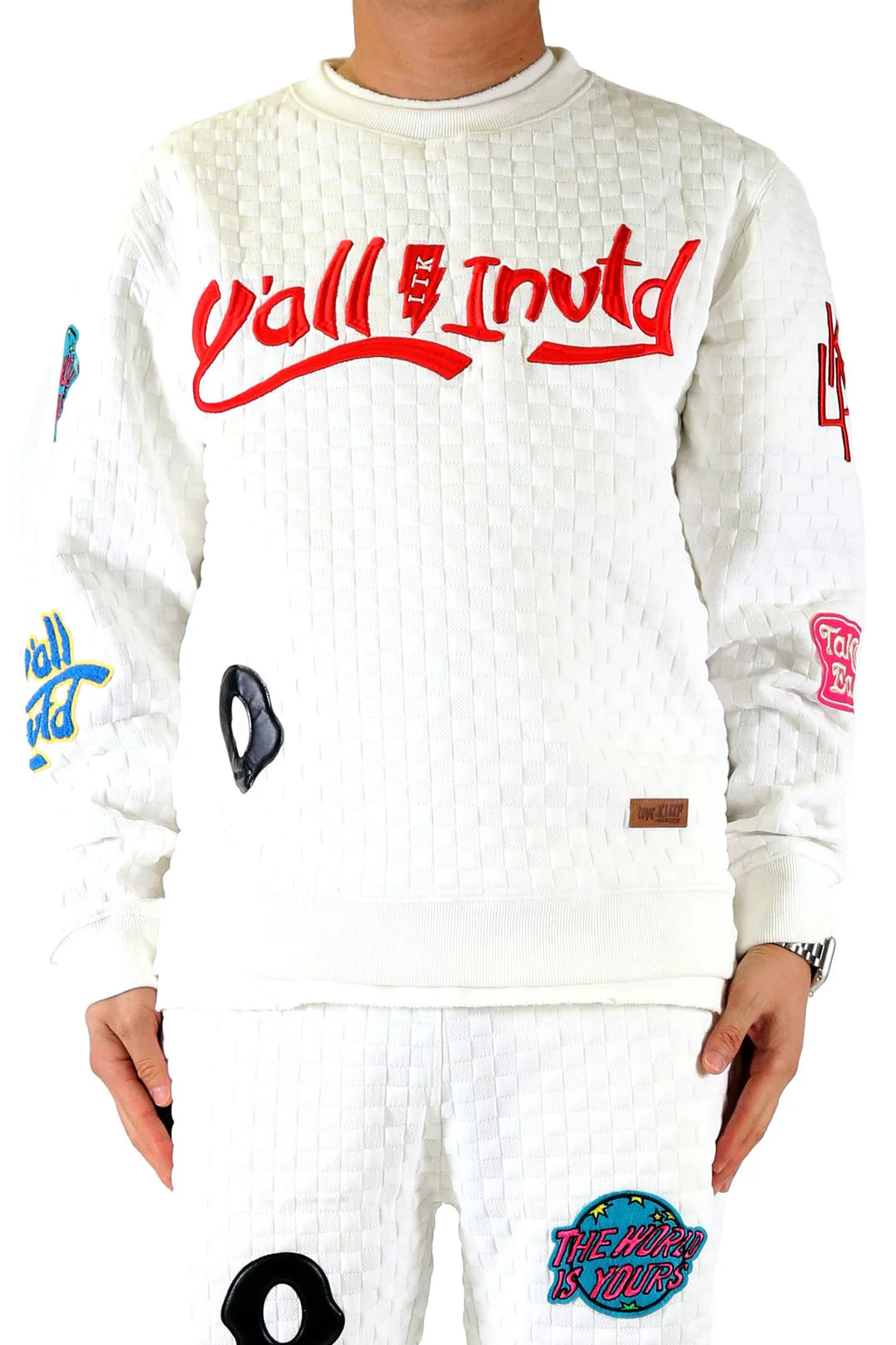 Y’all Invited Quilted Pants Set