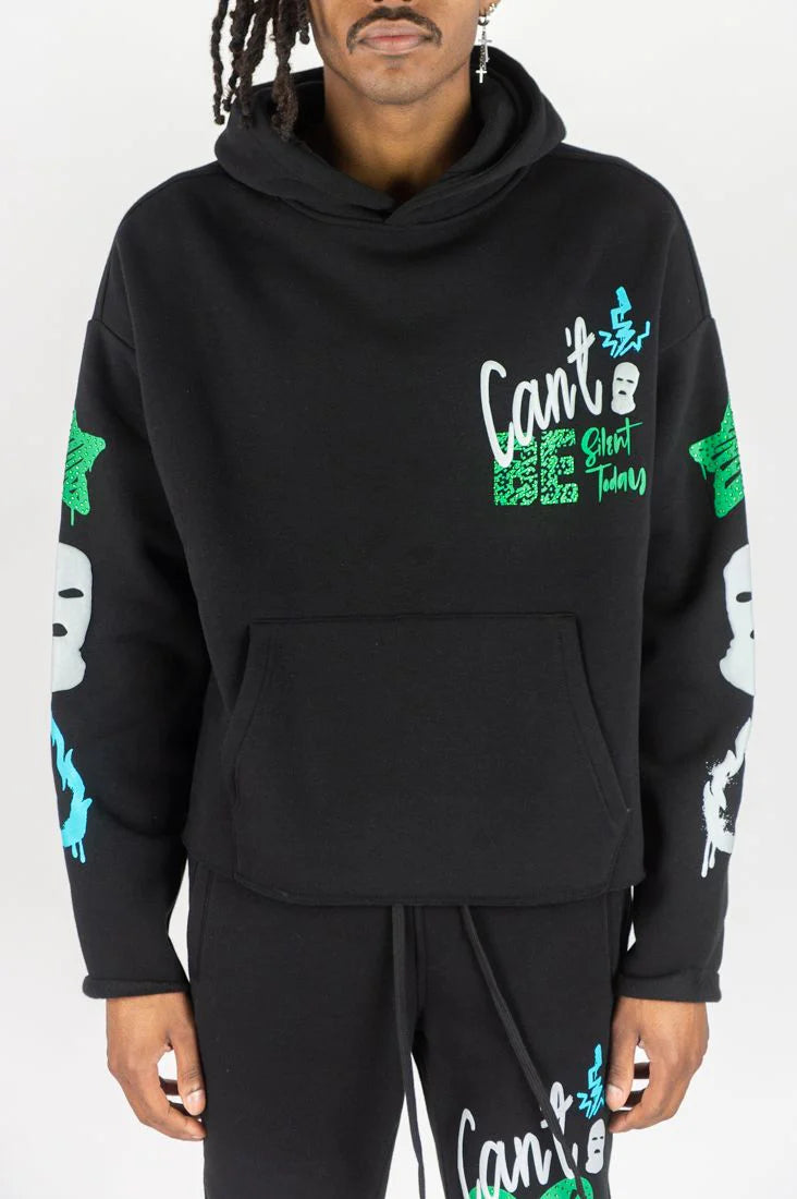 Can’t Be Silent Hoodie Pants Set