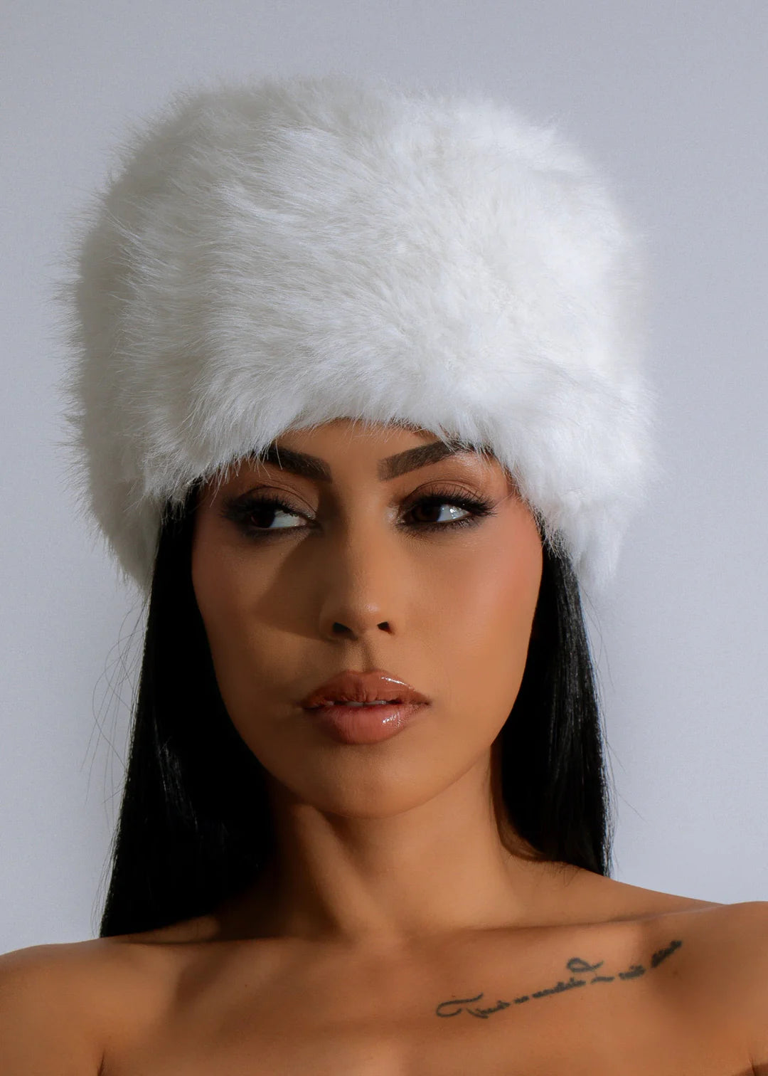 Winter Queen Faux Fur Hat