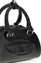 Diesel Black Calf Leather Bos Taurus Handbag