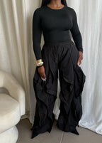 Avant Garde Ruffle Pants