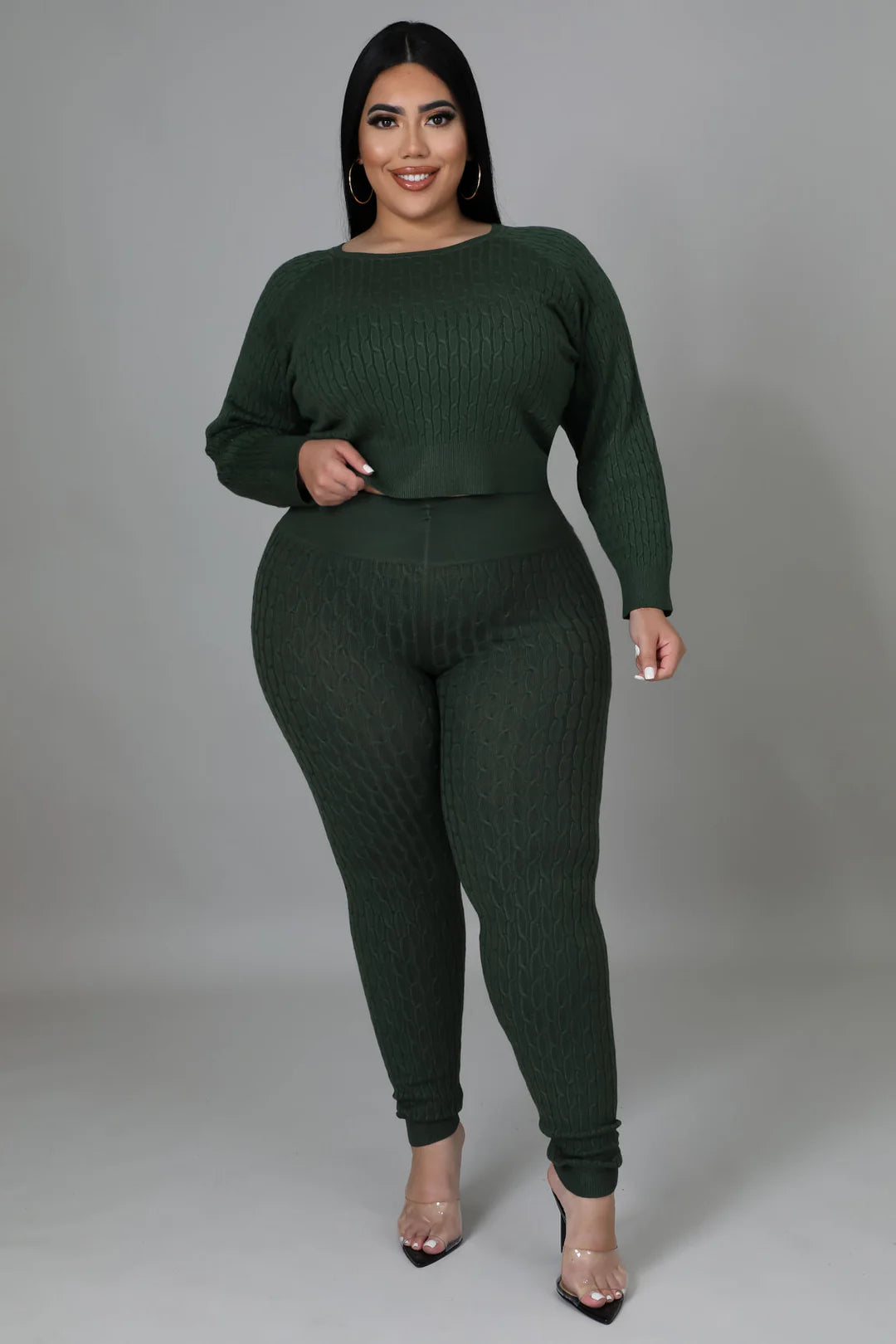 All Together Knit Set (Plus Size)