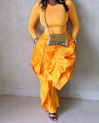 Avant Garde Ruffle Pants