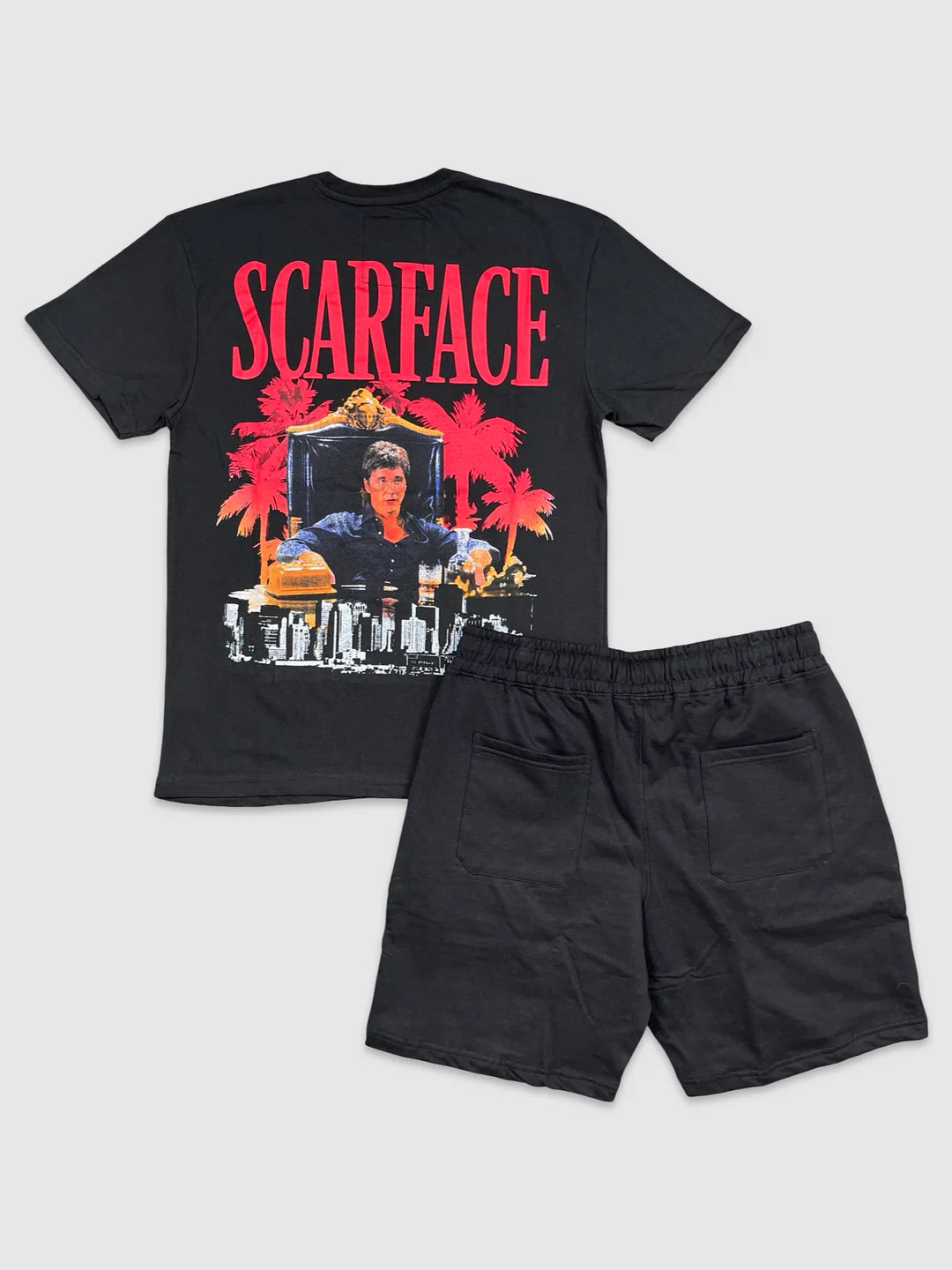 Scarface Graphic Shorts Set