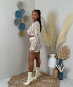 Cheetah Girl Skirt Set