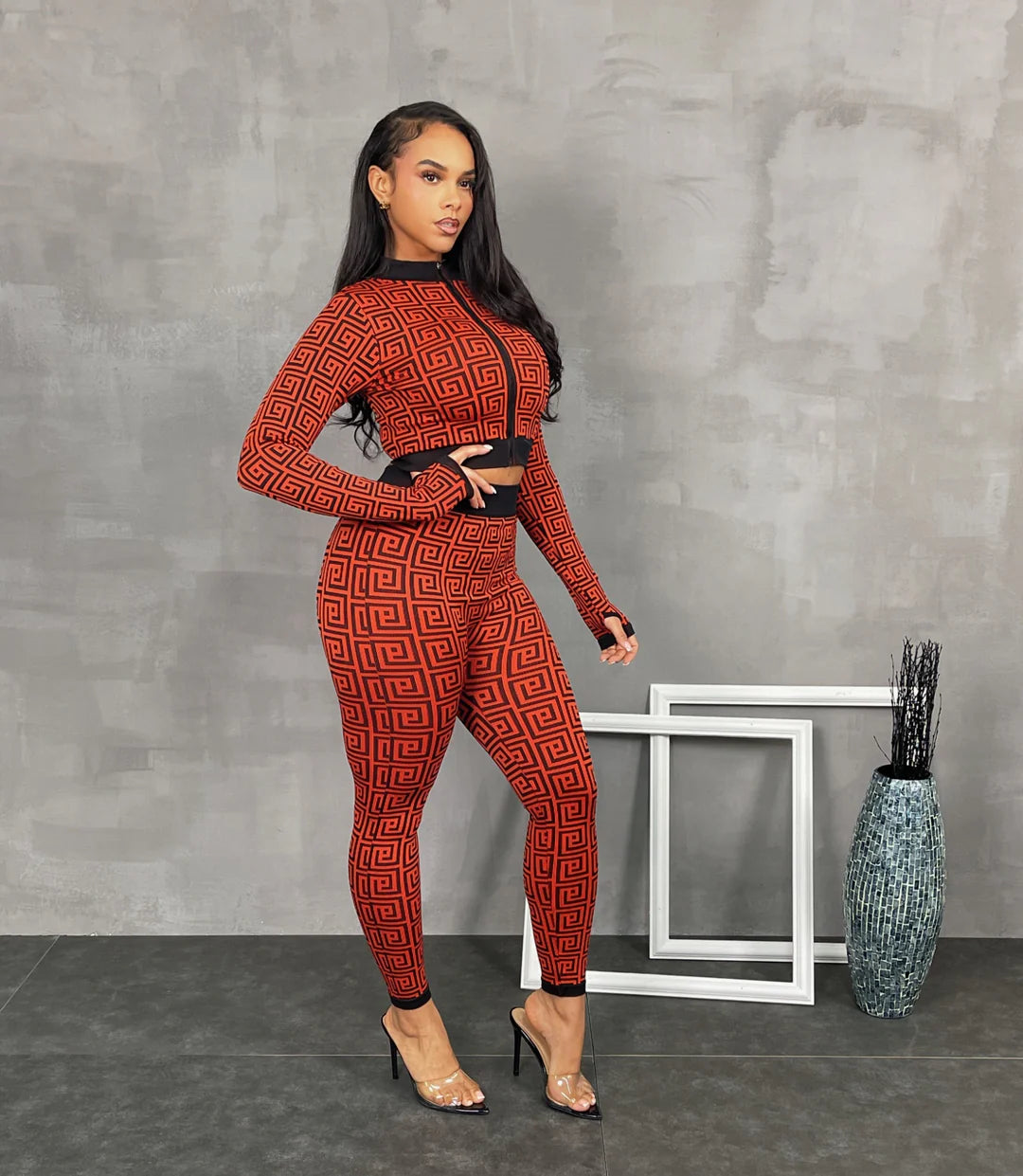 Grecian Lady Leggings Set