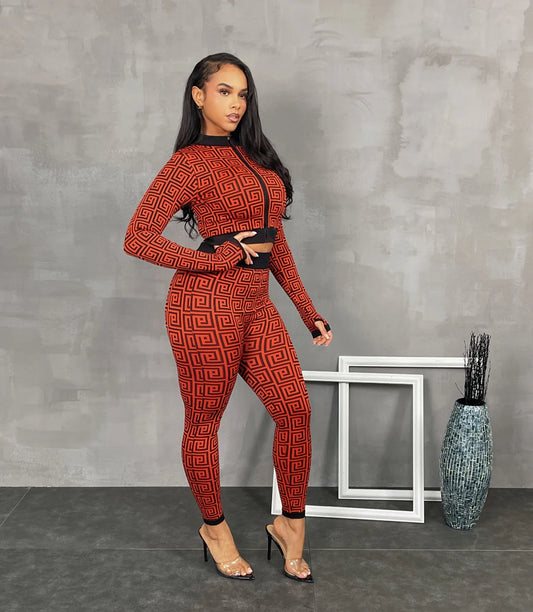 Grecian Lady Leggings Set