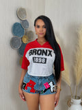 Bronx Made Jersey Crop Tee