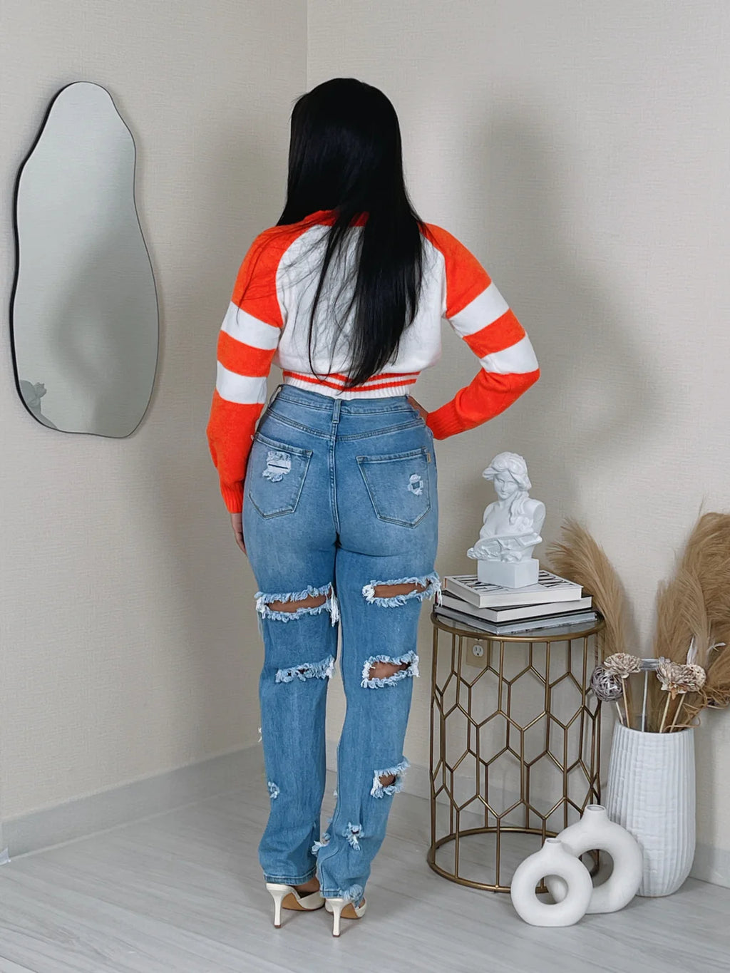 In The Game Knit Crop Top