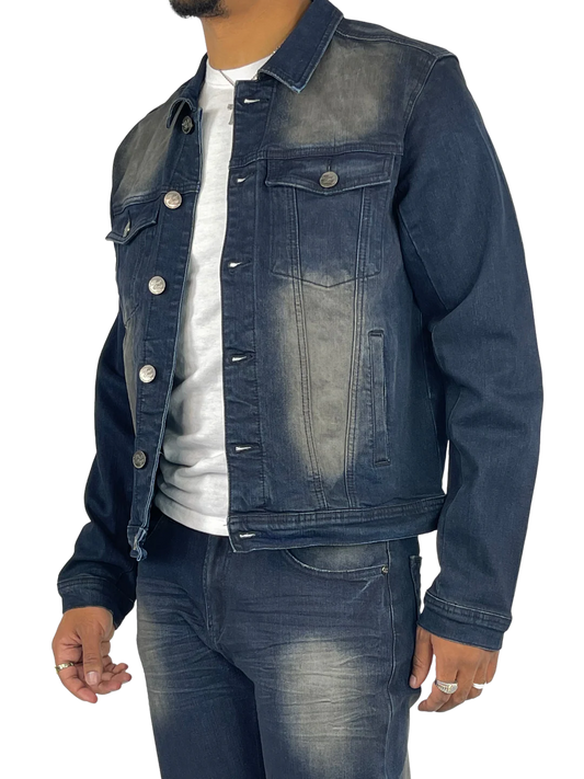 A-Town Acid Wash Denim Jacket
