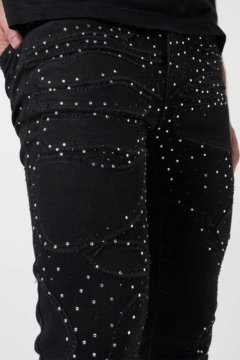 Starry Night Stacked Fit Jeans