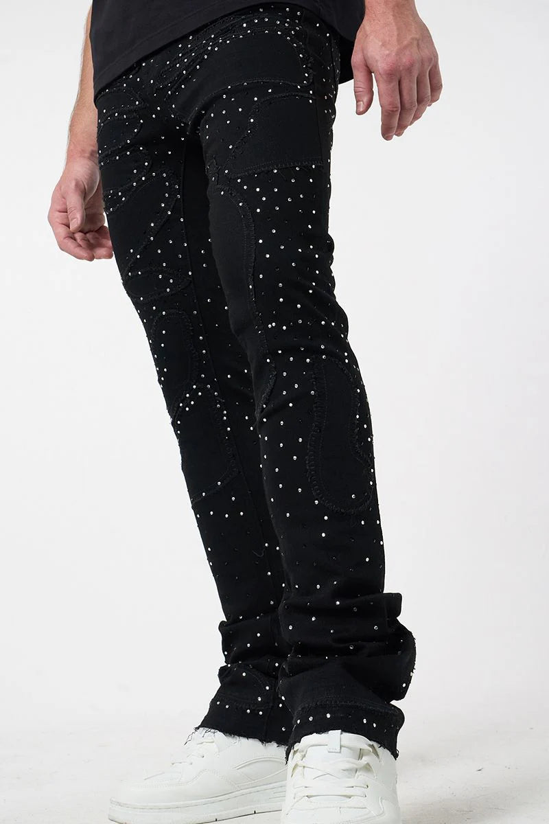 Starry Night Stacked Fit Jeans