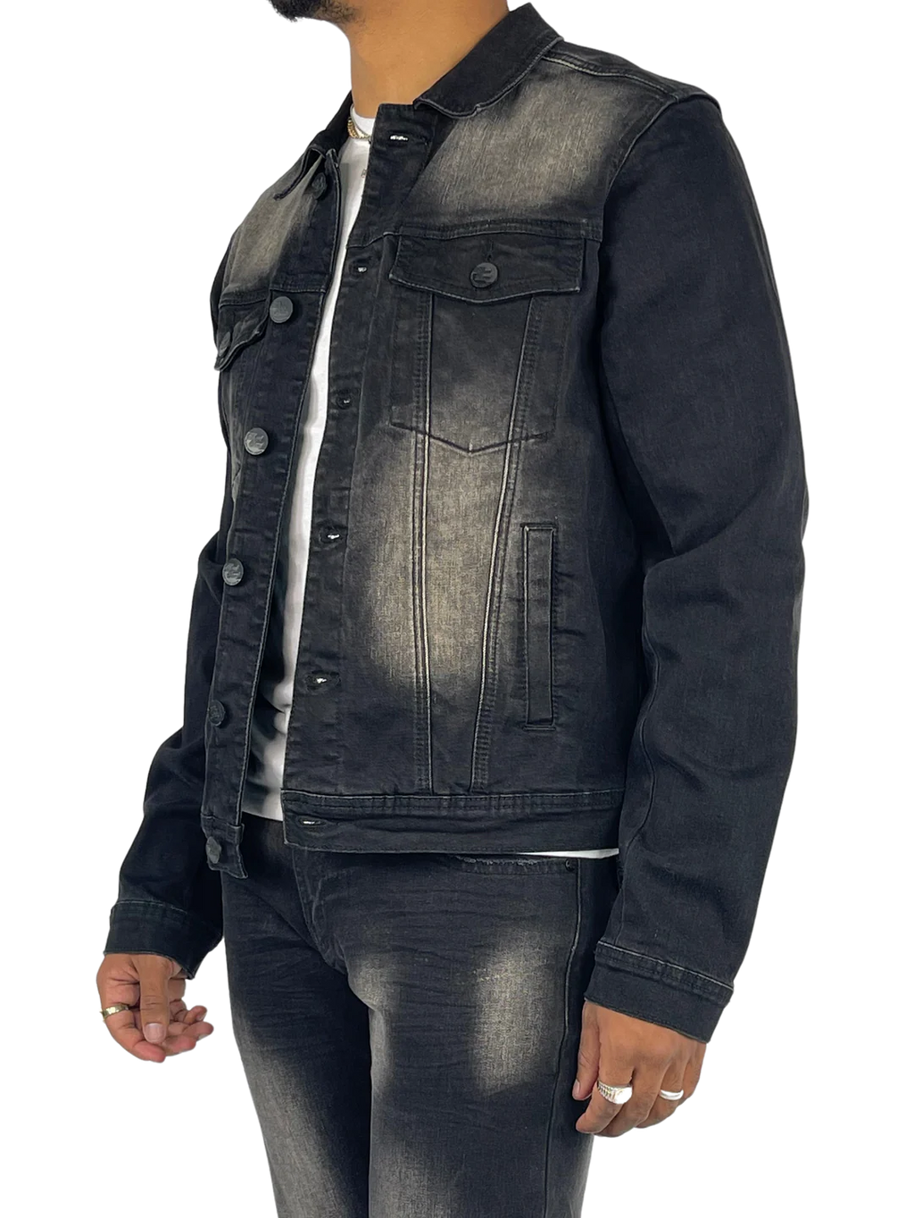 A-Town Acid Wash Denim Jacket