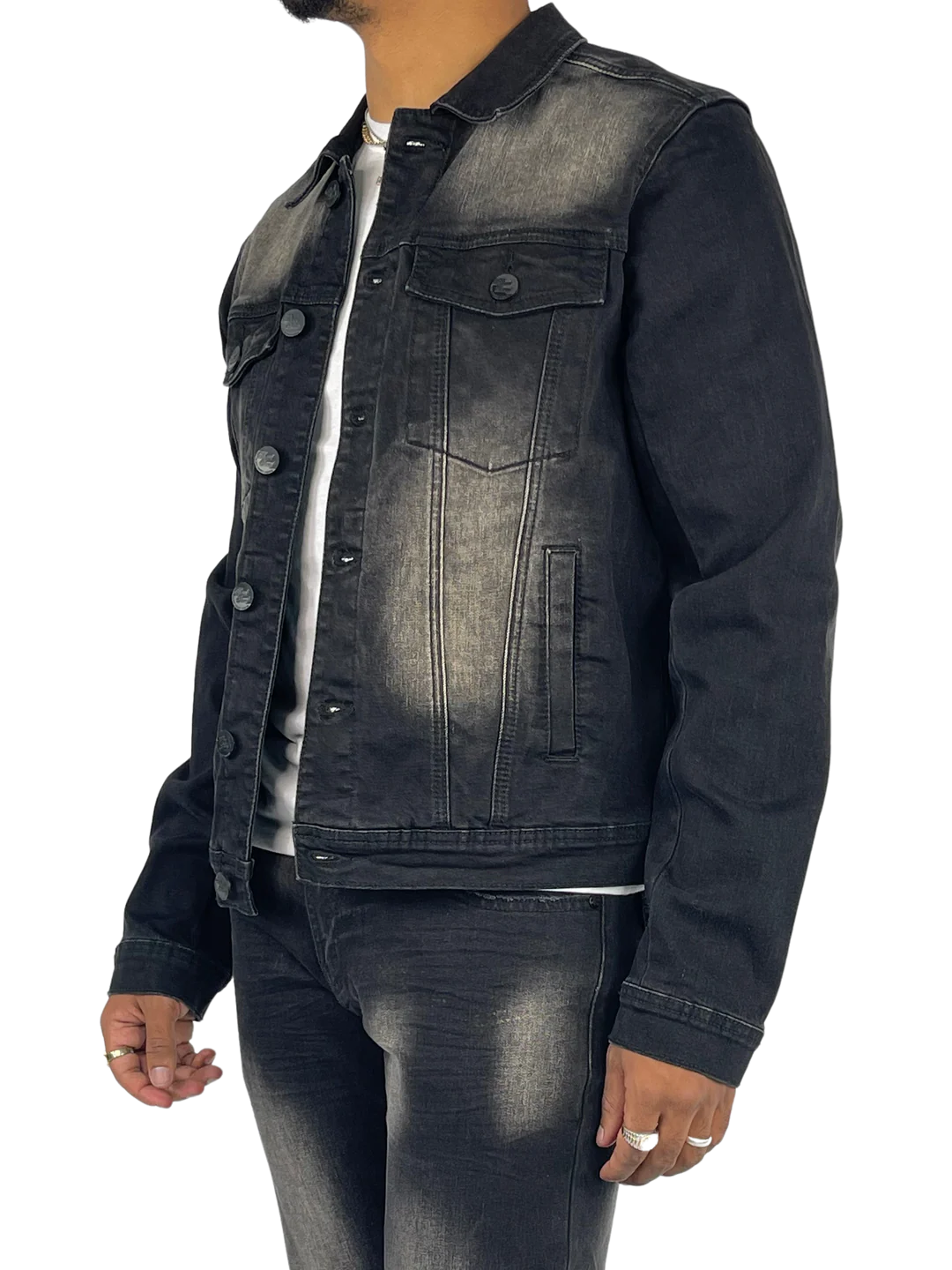 A-Town Acid Wash Denim Jacket