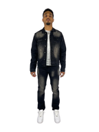 A-Town Acid Wash Denim Jacket