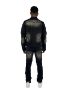 A-Town Acid Wash Denim Jacket