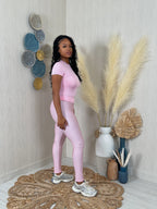 Powder Puff Leggings Set