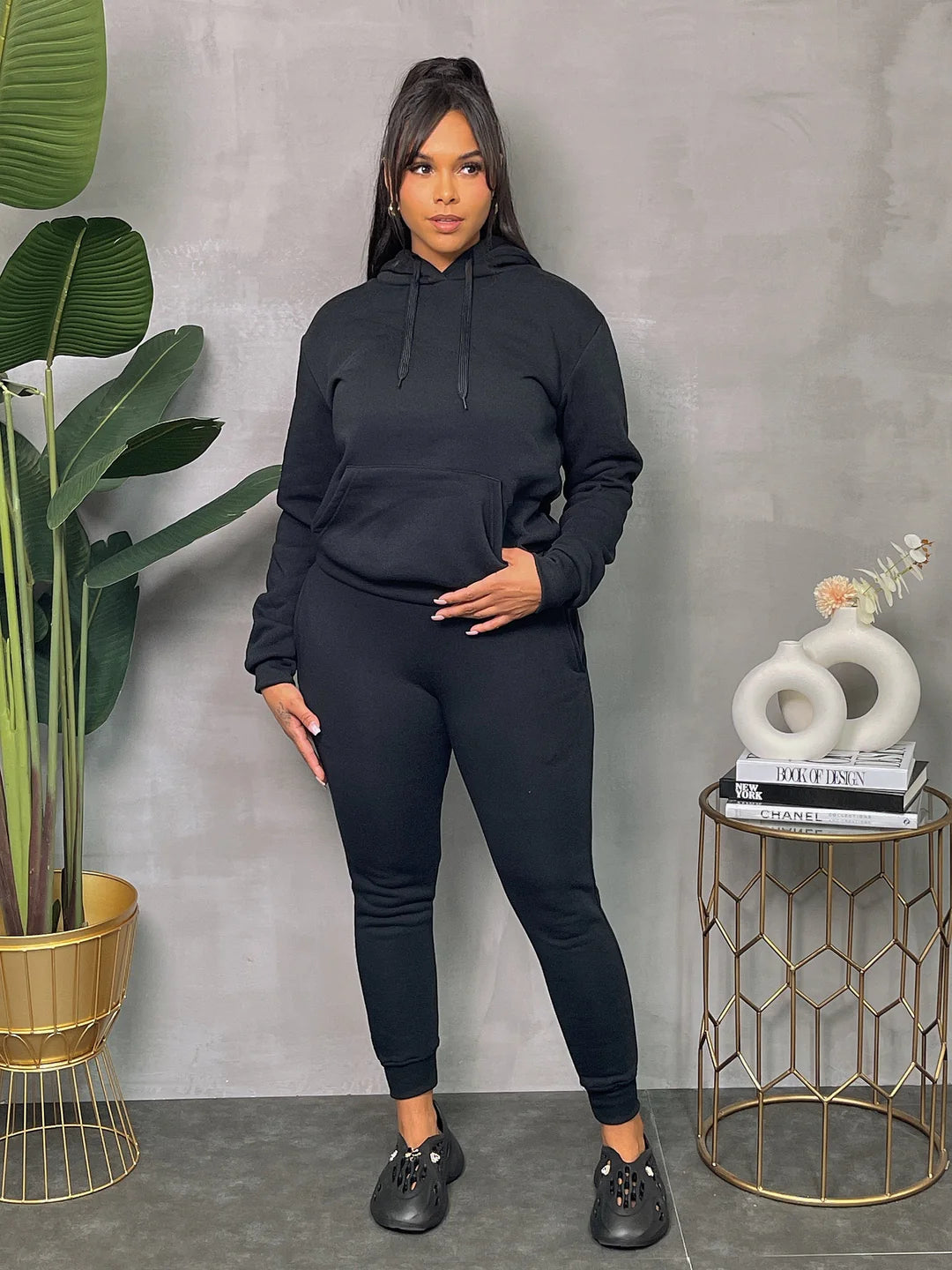 I Don’t Care Pullover Set