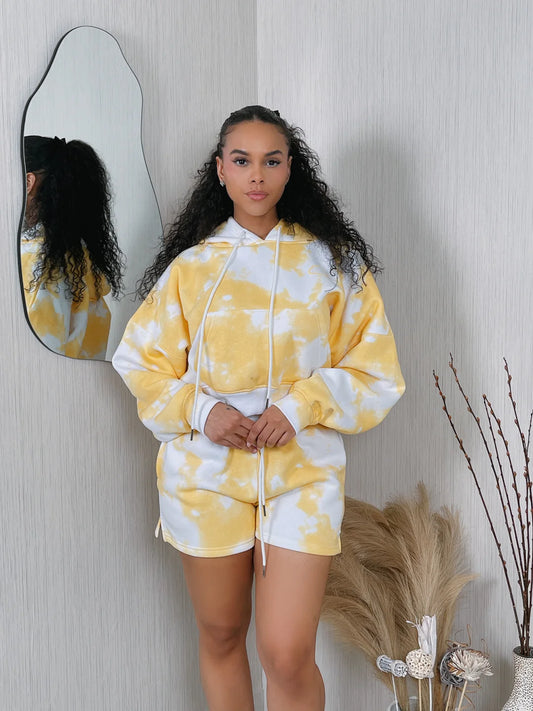 Sky’s The Limit Hoodie Shorts Set
