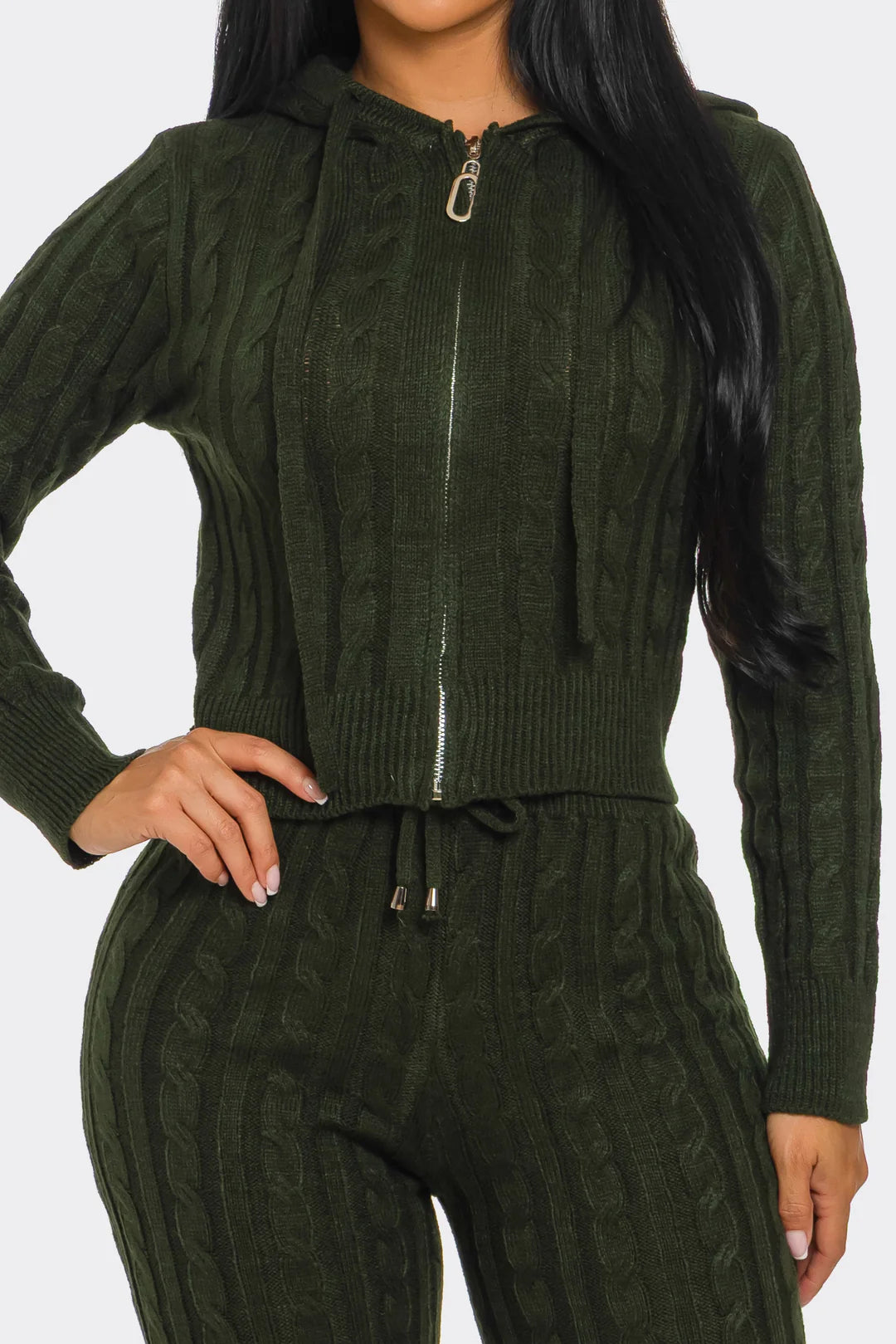 Vanessa Knit Hoodie & Leggings Set