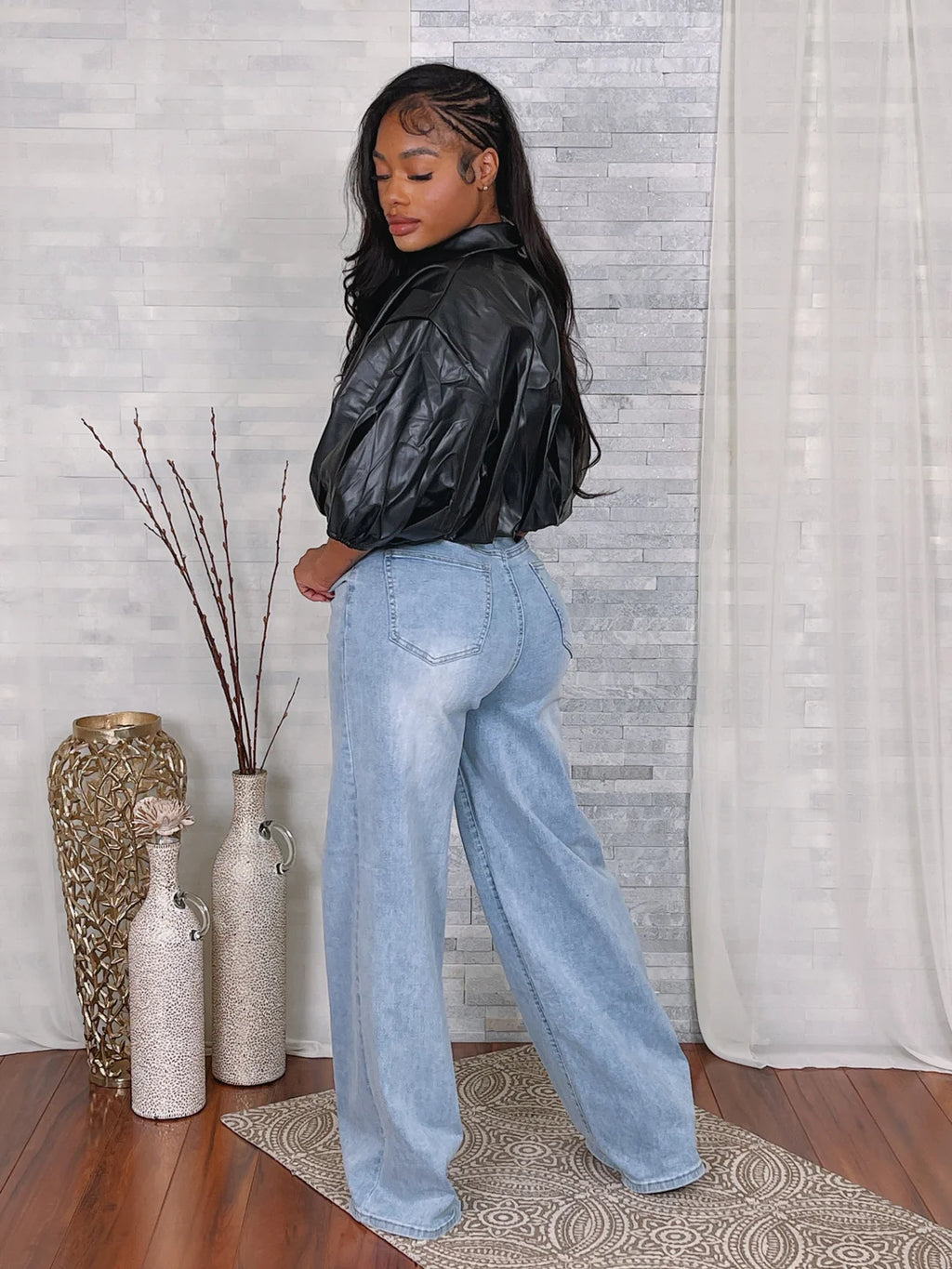 Over You Bubble Blouse