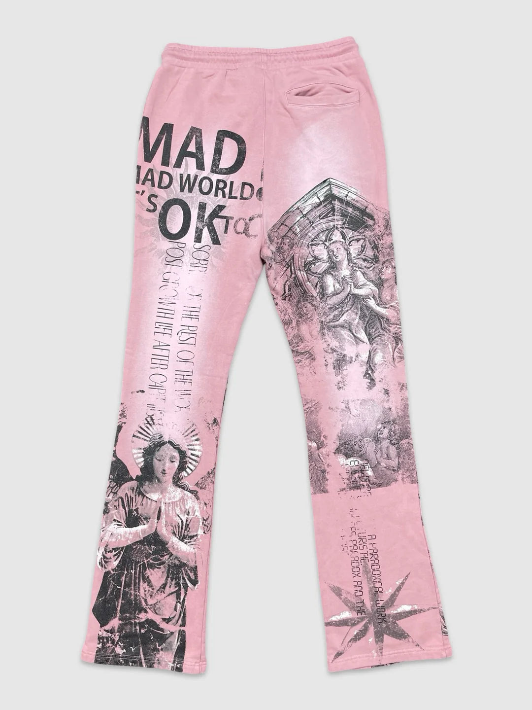 Mad World Print Sweats