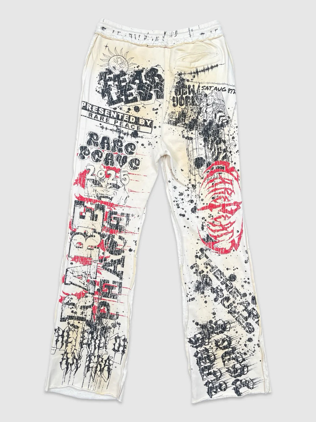 Rare Peace Print Sweatpants